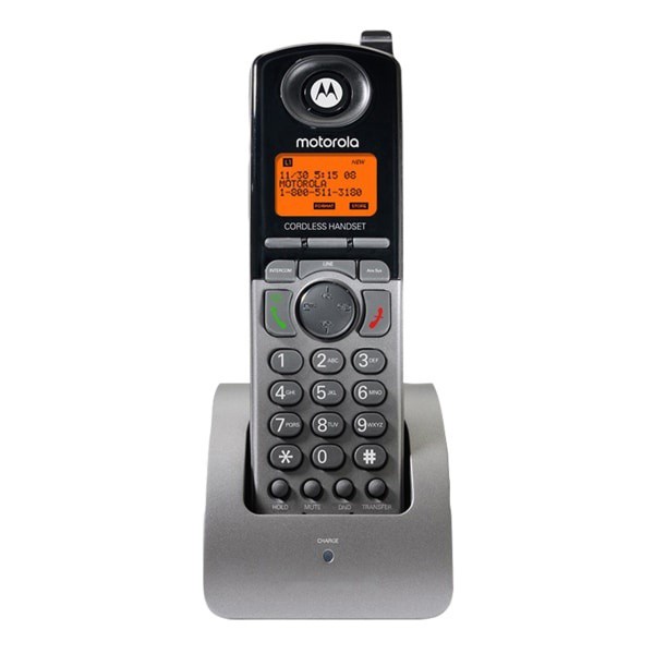 slide 1 of 2, Motorola Dect 6.0 2-Line Cordless Expansion Handset For Select Motorola Ml Corded Desk Phone Base Stations, Ml25055, 1 ct