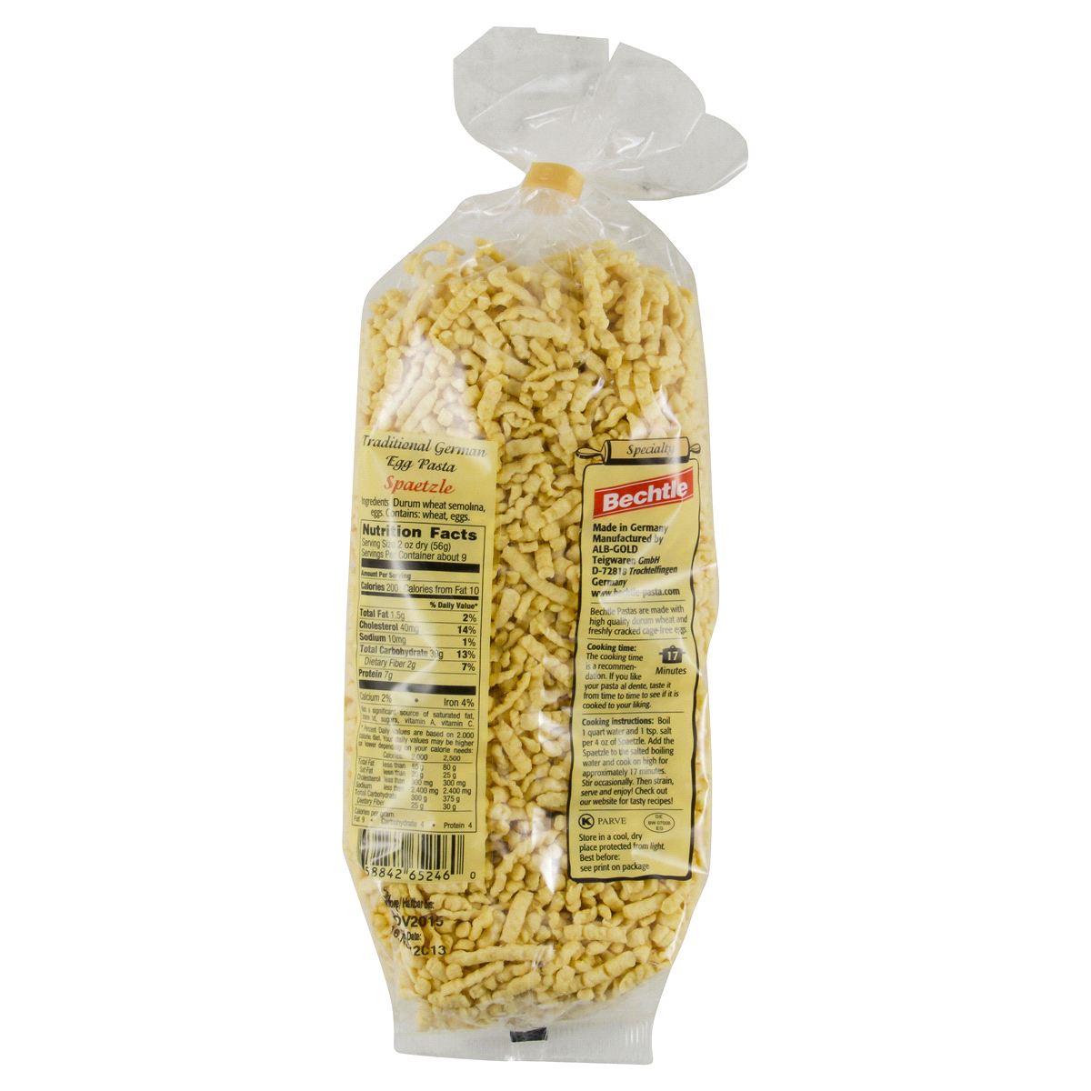 slide 2 of 2, Bechtle Egg Spaetzle, 17.6 oz