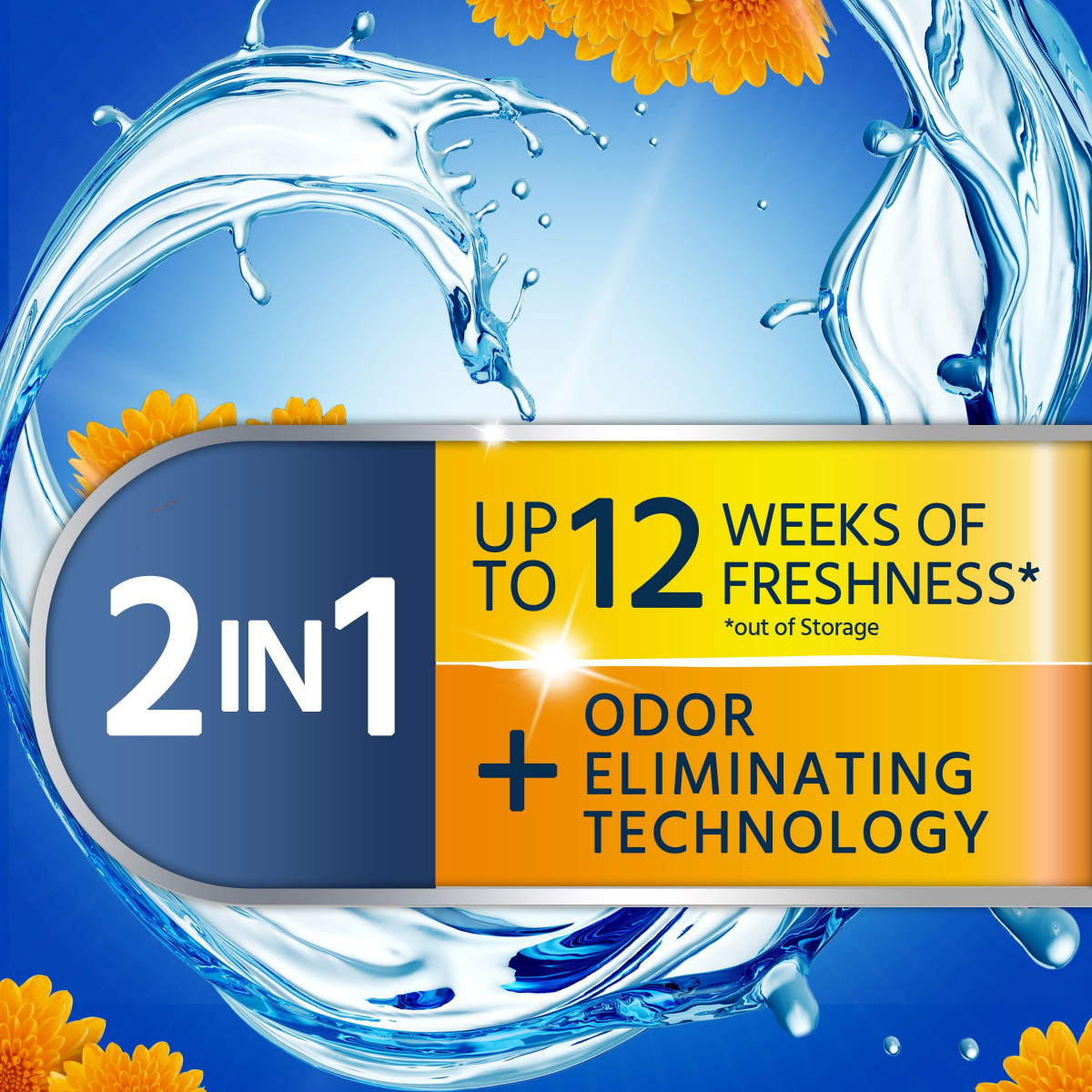 slide 5 of 6, Purex® Crystals™ in-wash fragrance booster, fresh spring waters™, 21 oz