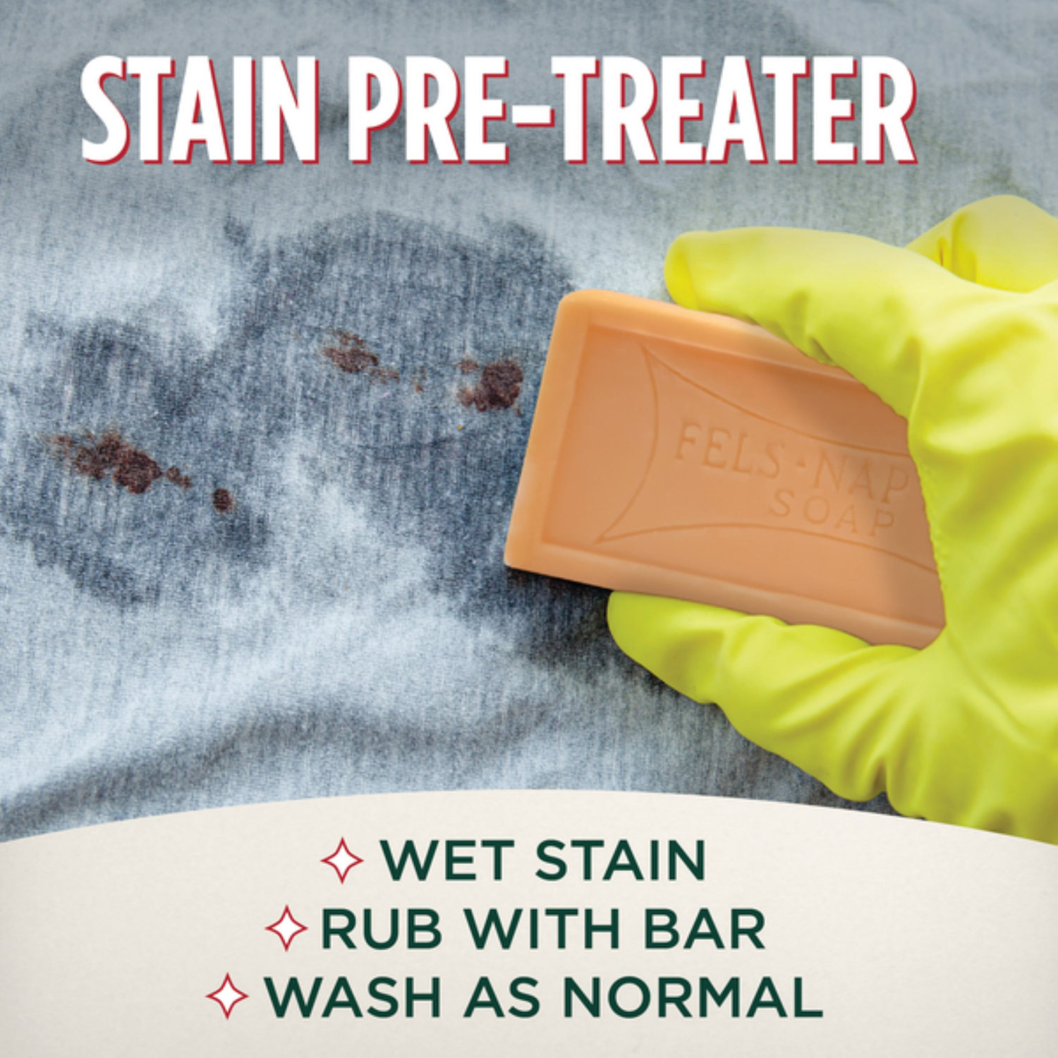 slide 4 of 4, Fels-Naptha Laundry Bar & Stain Remover 5.0 oz, 5 oz