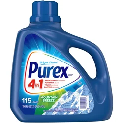 Purex 4 in 1 Concentrated Mountain Breeze Detergent 150 fl oz