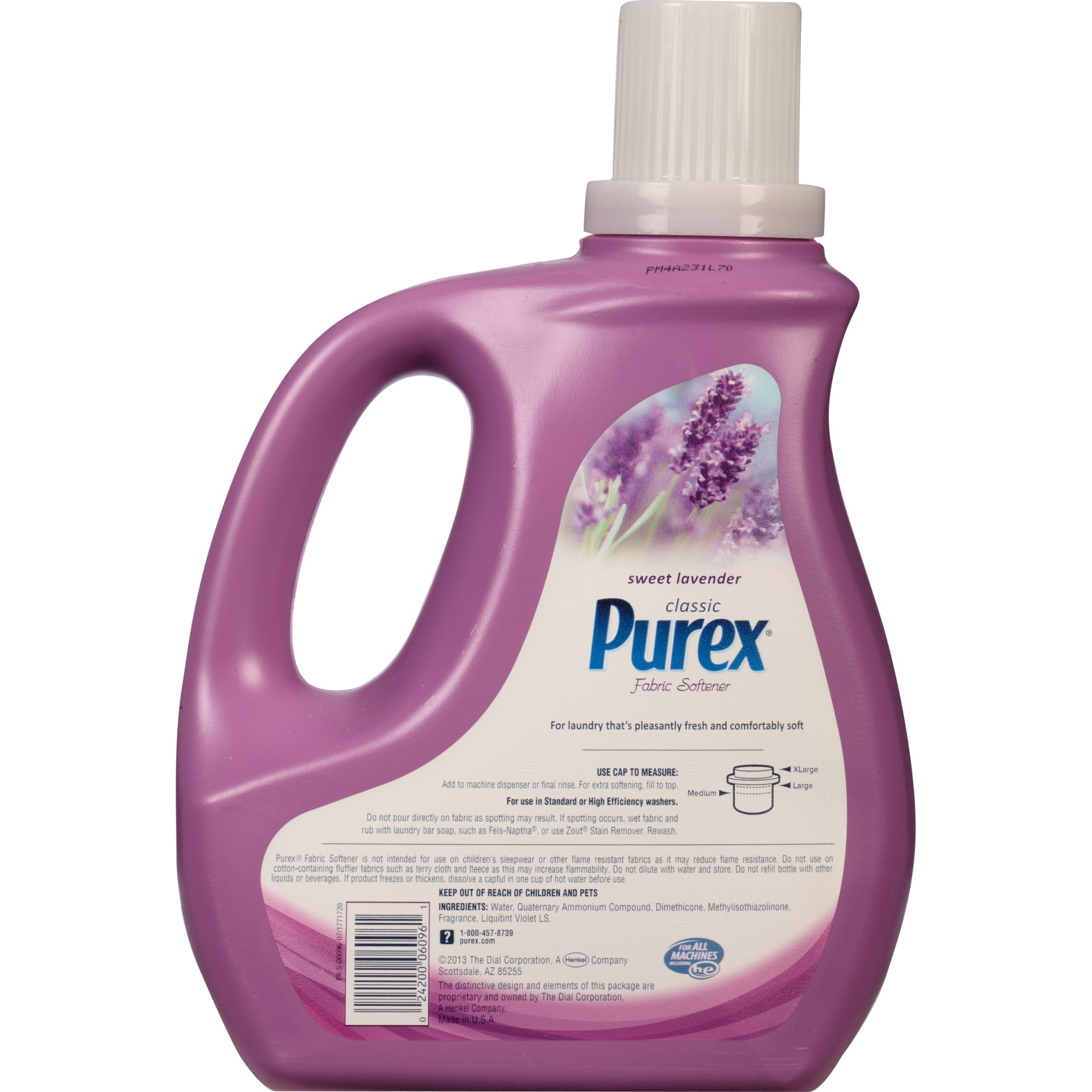 slide 6 of 7, Purex Fabric Softener 100 oz, 100 oz