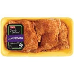 H-E-B Simply Seasoned Cajun-Style Chicken Leg Quarters