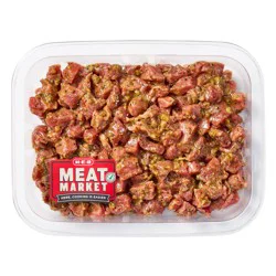 H-E-B Meat Market Marinated Diced Beef – Chipotle Lime