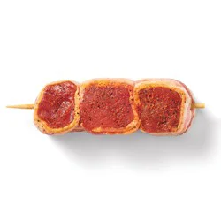 H-E-B Meat Market Seasoned Bacon-Wrapped Pork Tenderloin Kabob