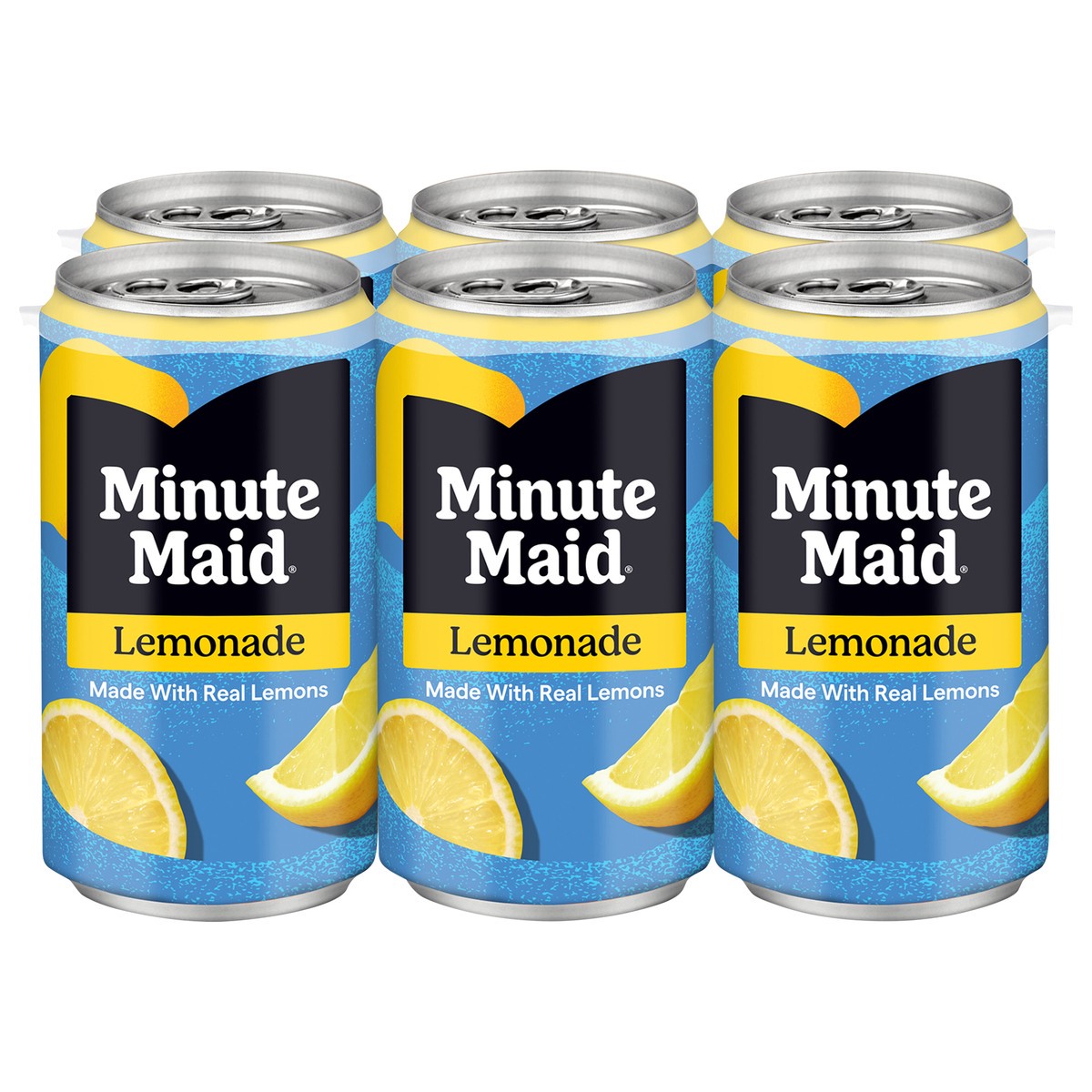 slide 1 of 1, Minute Maid Lemonade Cans- 6 ct, 6 ct