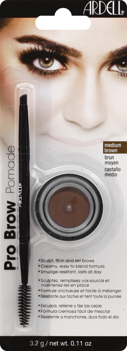 slide 9 of 9, Ardell Pro Medium Brown Brow Pomade 3.2 gr, 1 ct