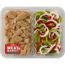 H-E-B Meat Market Chicken Fajita Kit - Pan Sauté