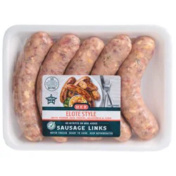 H-E-B Elote Cheese Pork Sausage