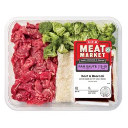 H-E-B Meat Market Beef & Broccoli Kit