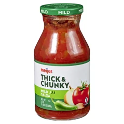 Meijer Mild Thick & Chunky Salsa