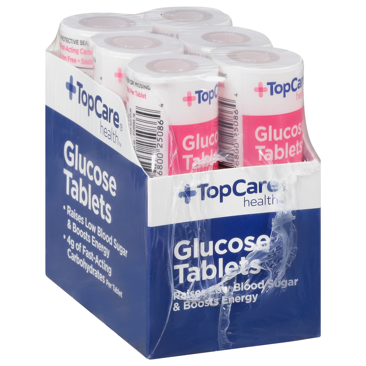 slide 6 of 9, TopCare Health Tablets Raspberry Glucose 1 ea, 1 ct