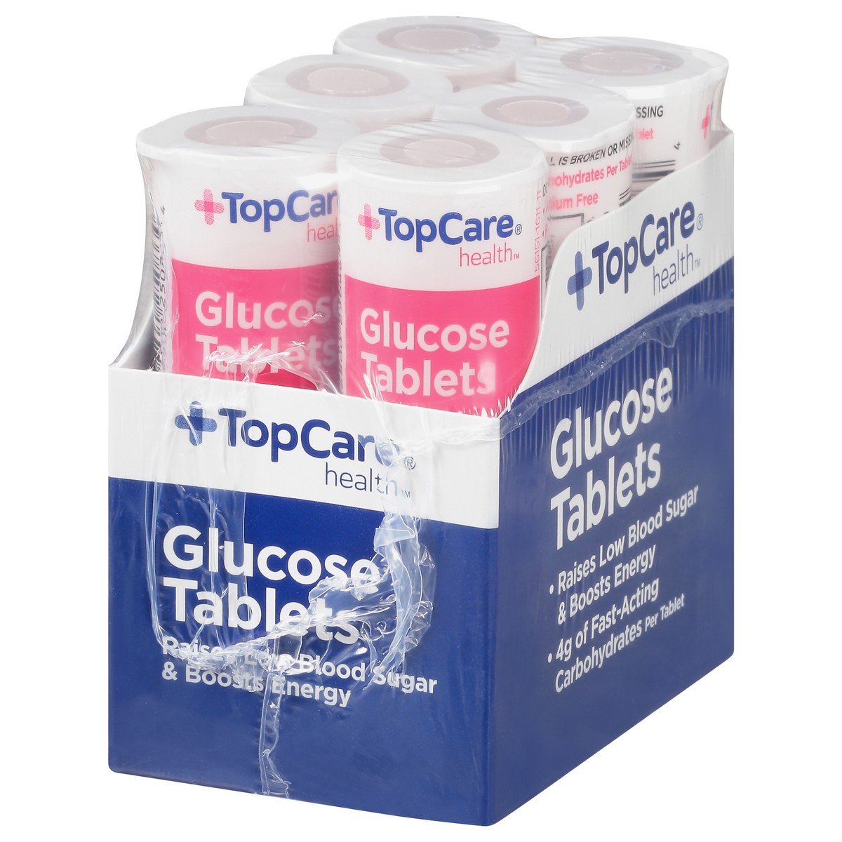 slide 4 of 9, TopCare Health Tablets Raspberry Glucose 1 ea, 1 ct