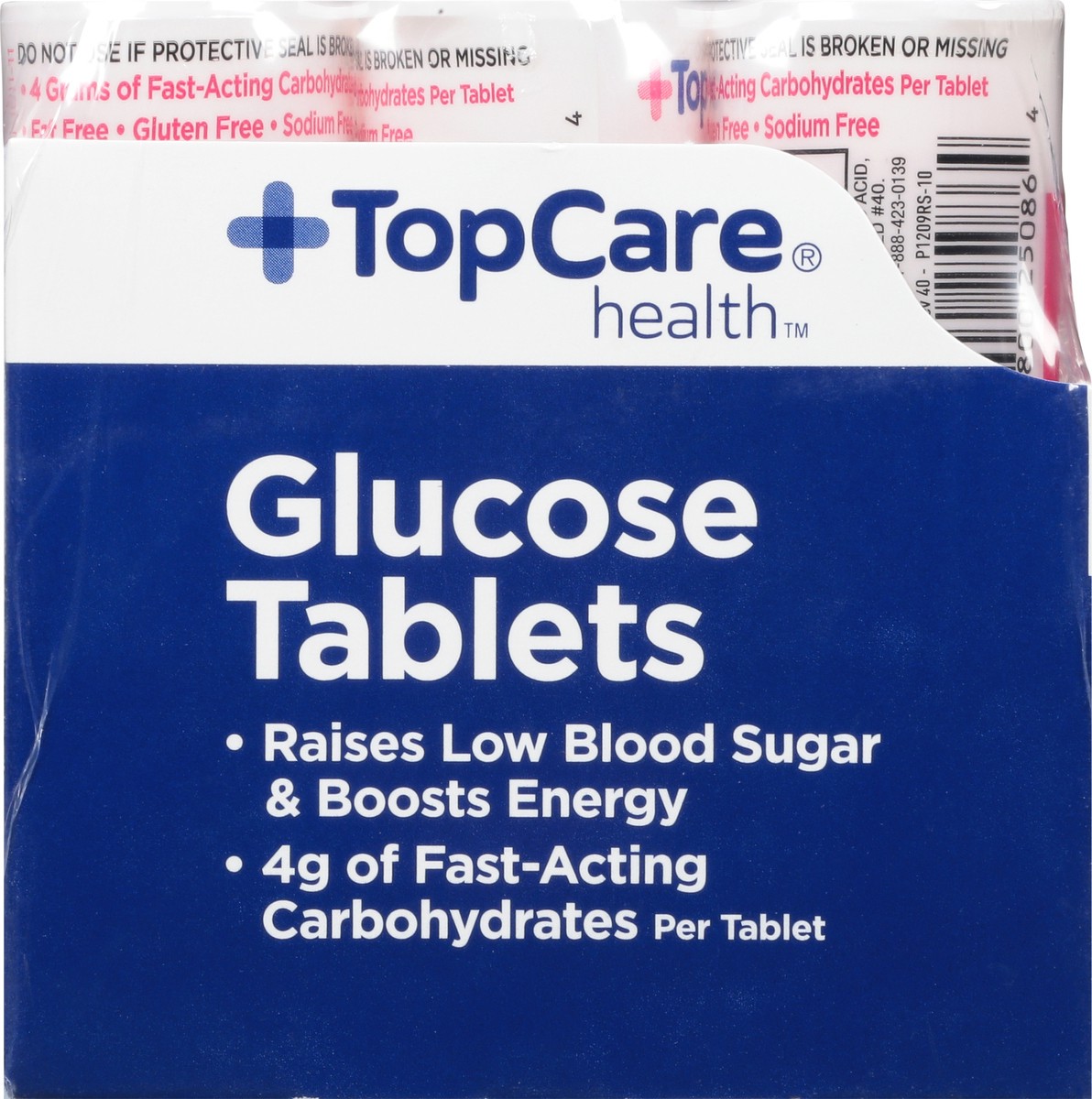 slide 7 of 9, TopCare Health Tablets Raspberry Glucose 1 ea, 1 ct