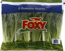 Foxy Hearts Fresh Romaine 6 ea