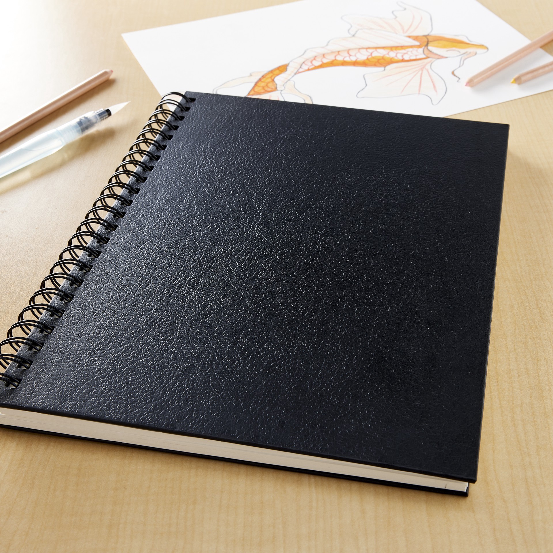 slide 2 of 4, Canson Field Drawing Book, 9 in x 12 in