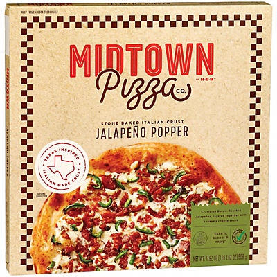 slide 1 of 1, Midtown Pizza Co. by H-E-B Jalapeno Popper Pizza, 17.92 oz