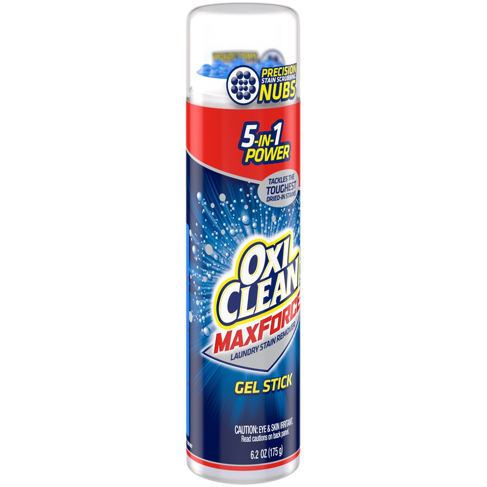 slide 2 of 4, Oxi-Clean Max Force Pre Treater Gel Stick, 6.2 oz