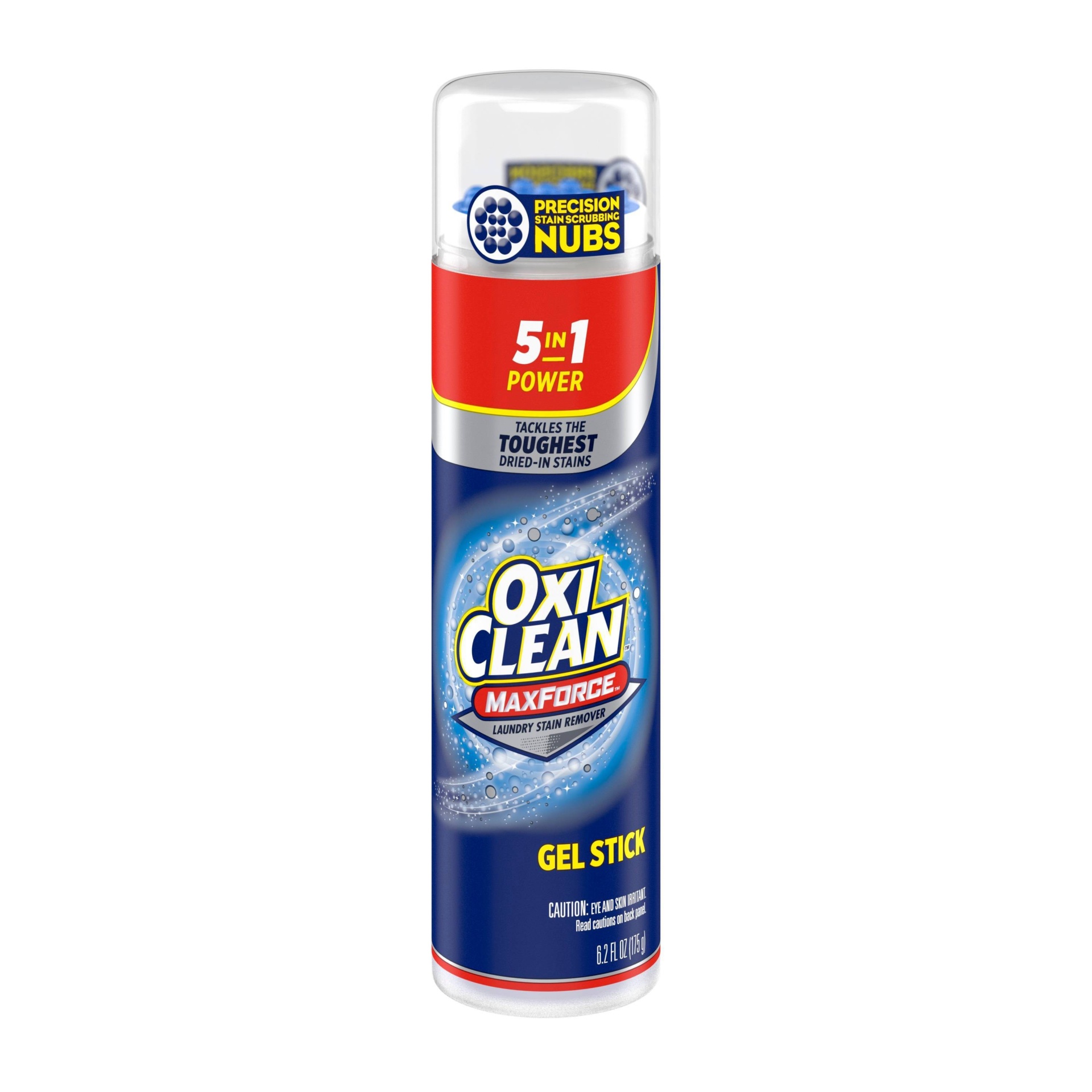 slide 1 of 4, Oxi-Clean Max Force Pre Treater Gel Stick, 6.2 oz