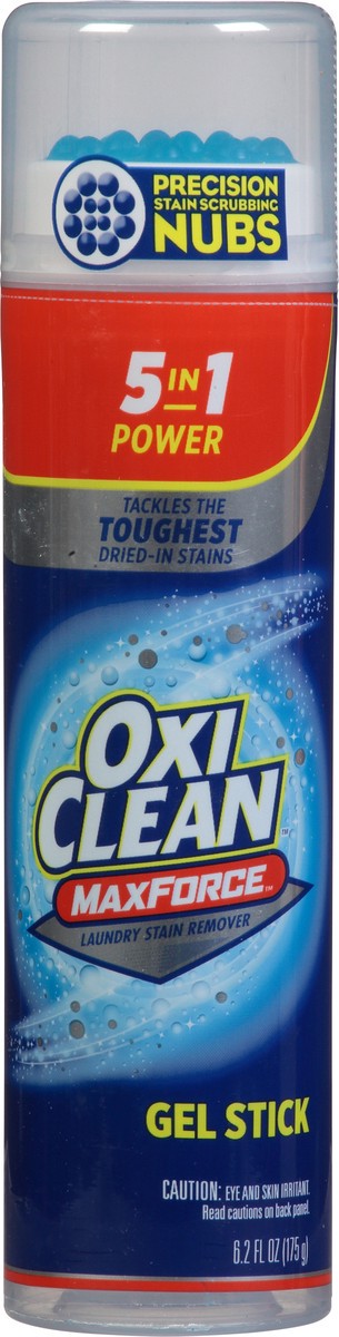 slide 7 of 9, Oxi-Clean Max Force Laundry Stain Remover Gel Stick, 6.2 fl oz, 6.2 fl oz