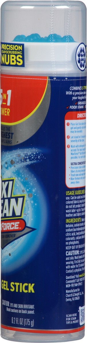 slide 4 of 9, Oxi-Clean Max Force Laundry Stain Remover Gel Stick, 6.2 fl oz, 6.2 fl oz