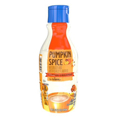 slide 1 of 1, pumpkin spice coffee creamer, 32 fl oz