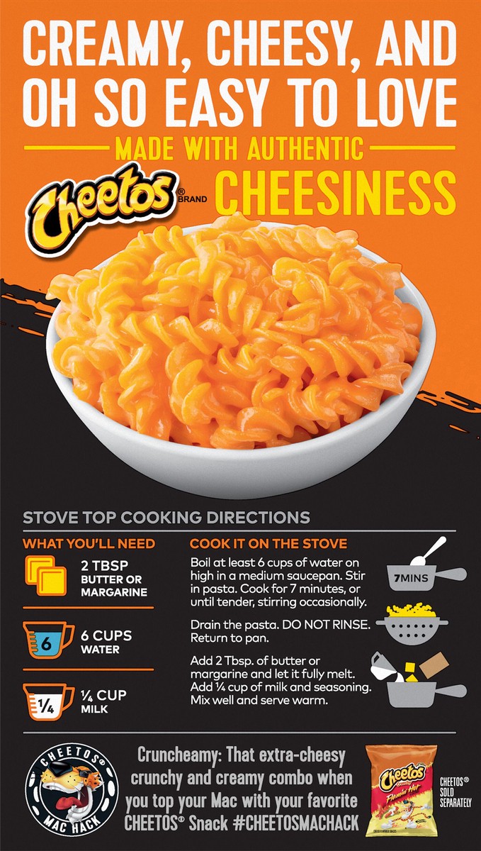 slide 4 of 9, Cheetos Mac 'N Cheese, 5.9 oz