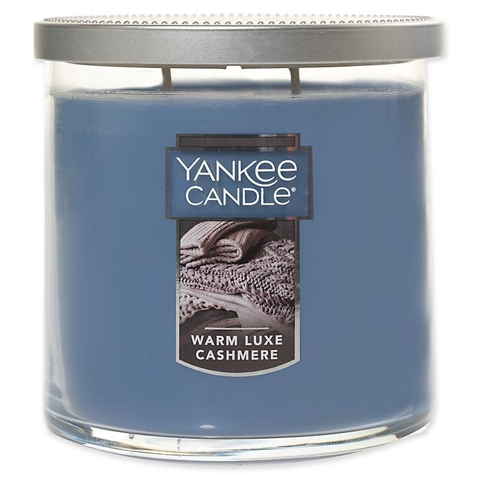 slide 1 of 1, Yankee Candle Warm Luxe Cashmere Medium Tumbler Candle, 1 ct