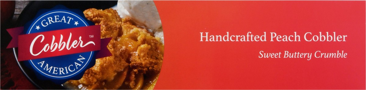slide 9 of 14, Great American Cobbler Handcrafted Peach Cobbler 32 oz, 32 oz