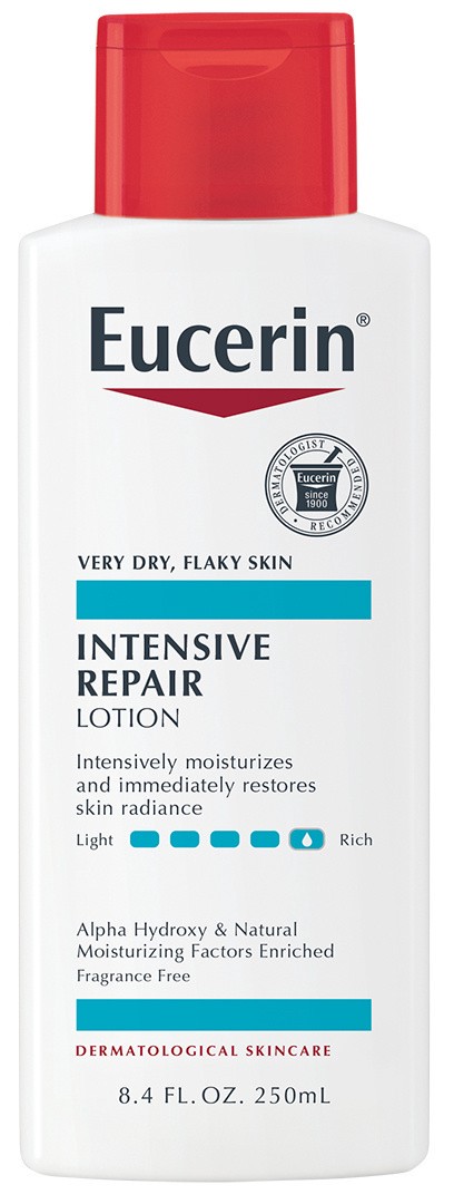 slide 1 of 10, Eucerin Intensive Repair Very Dry Skin Lotion 8.4 fl. oz. Squeeze Bottle, 8.40 fl oz