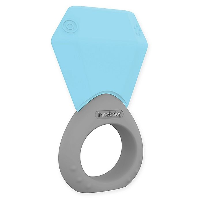 slide 1 of 1, Innobaby Teethin' Smart March Birthstone Ring Teether, 1 ct