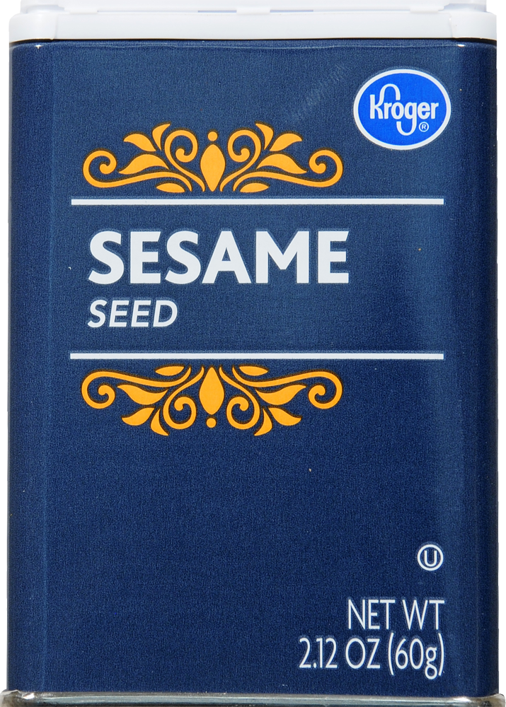 slide 1 of 1, Kroger Whole Sesame Seed, 2.1235 oz