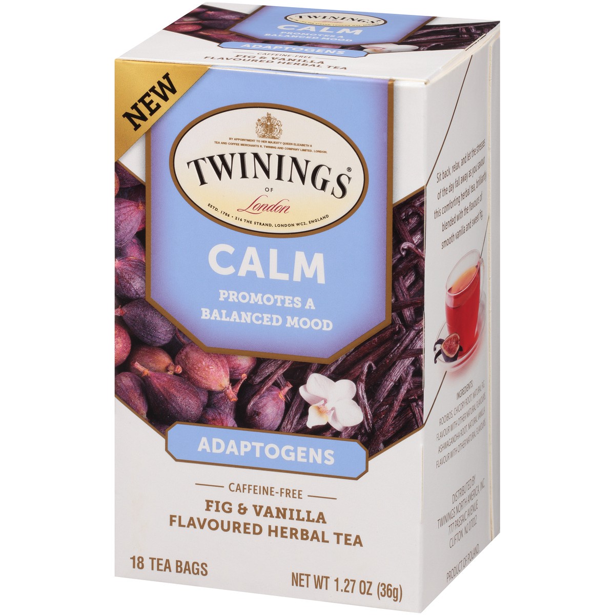 slide 4 of 9, Twining Tea Tea Adaptogens Calm - 18 ct, 18 ct