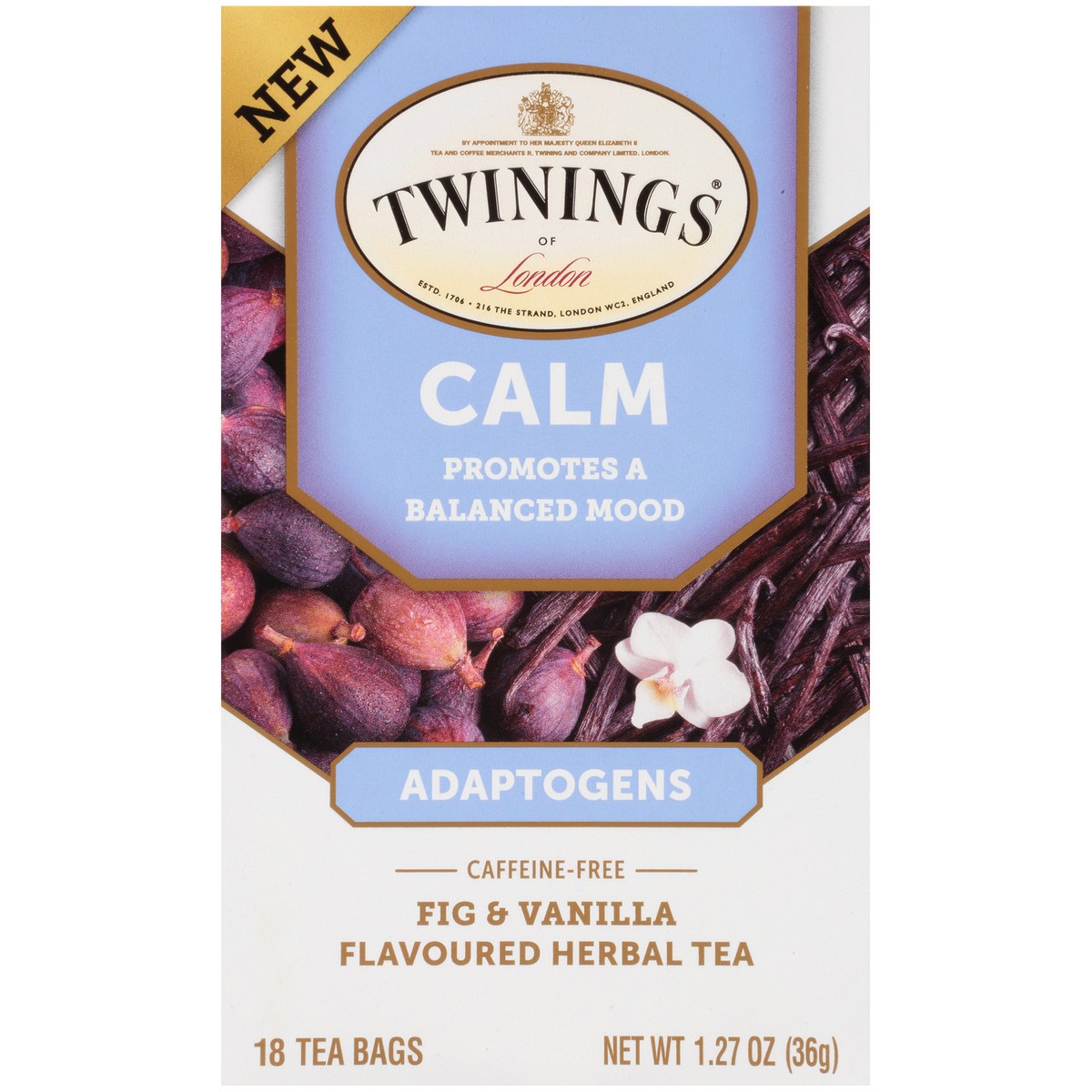 slide 9 of 9, Twining Tea Tea Adaptogens Calm - 18 ct, 18 ct