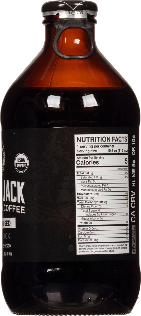 slide 7 of 14, Lucky Jack Nitro Infused Cold Brew Triple Jack Coffee 10.5 fl oz, 10 oz