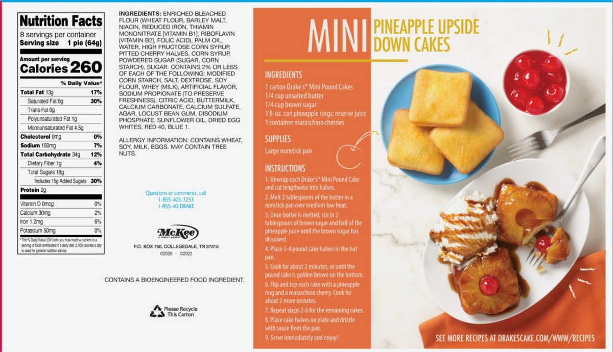 slide 2 of 2, Drake's Pies, Drake's Family Pack Cherry Fruit Pies, 8 ct