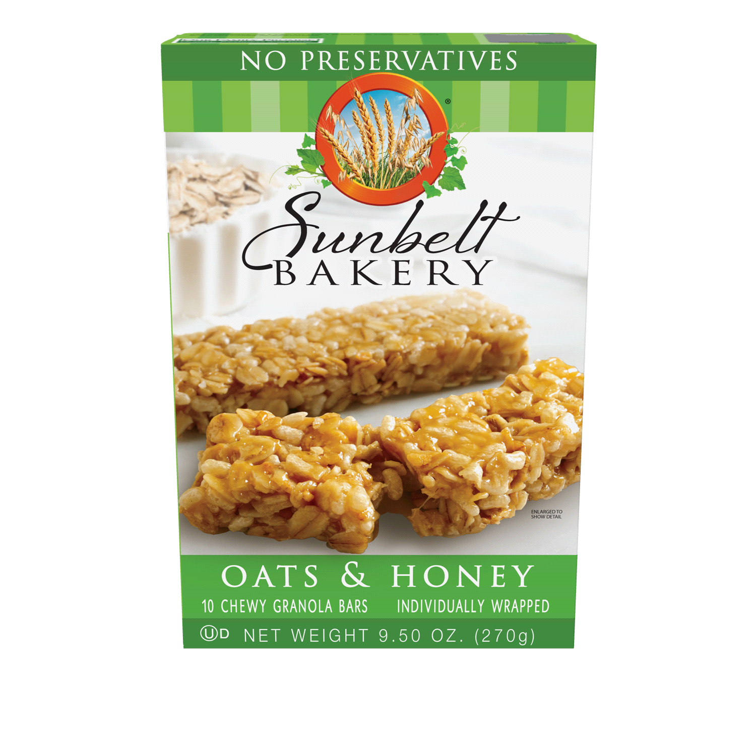 slide 1 of 3, Sunbelt Bakery Oats & Honey Chewy Granola Bar - 10 ct, 10 ct