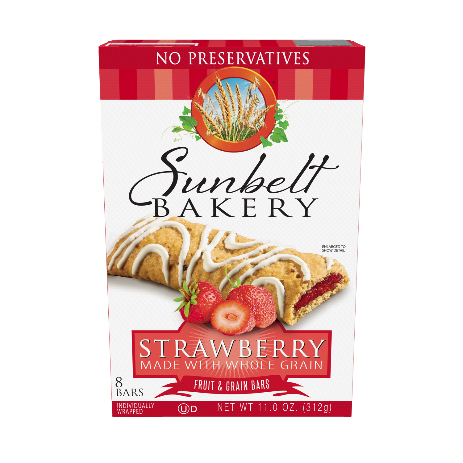 slide 1 of 3, Sunbelt Bakery Soft Baked Bars, Sunbelt Bakery Family Pack Strawberry - 8 ct, 8 ct