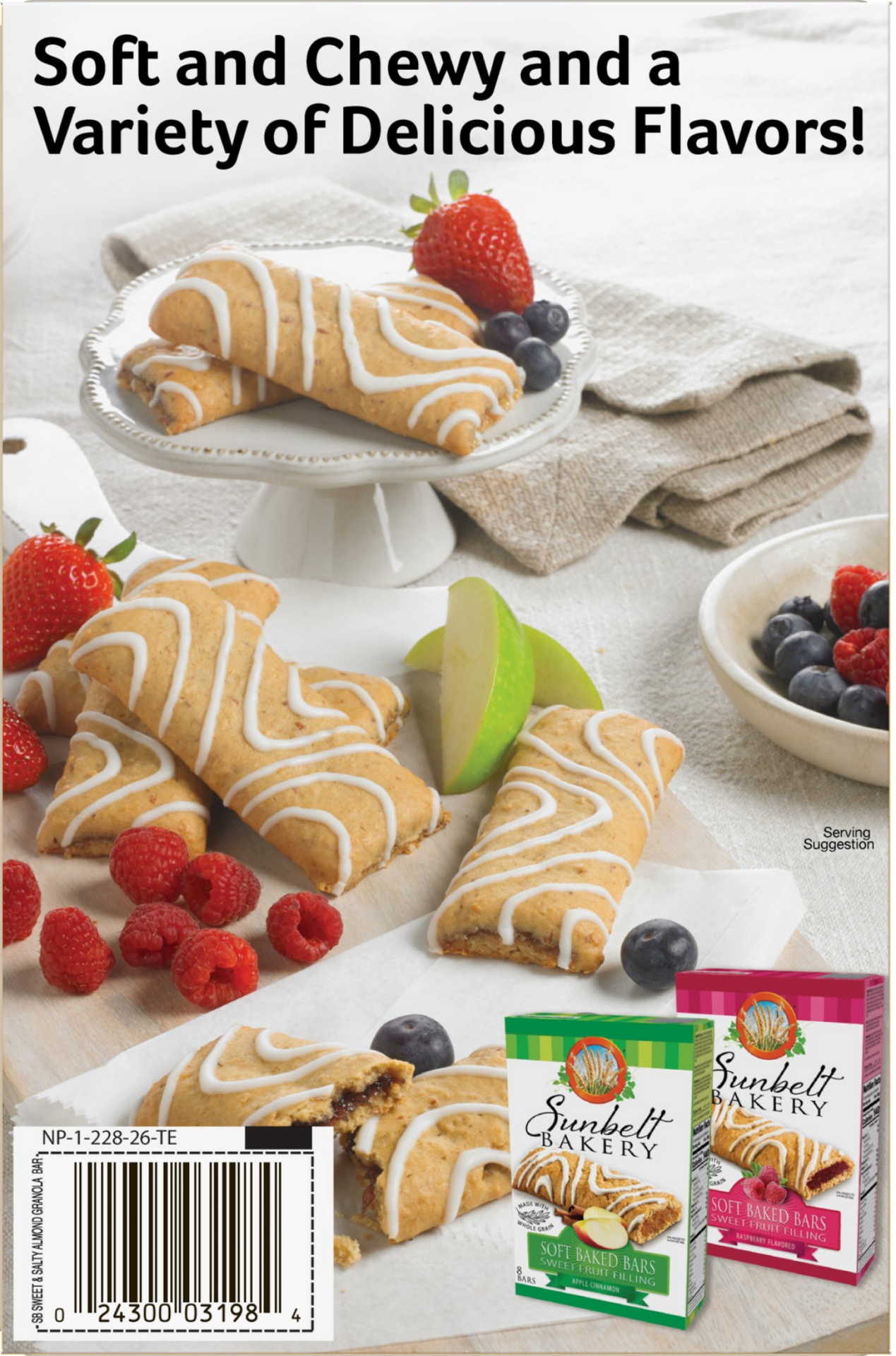 slide 2 of 2, Sunbelt Bakery Chewy Granola Bars, Sunbelt Bakery Family Pack Sweet & Salty Almond (8 CT), 8 ct