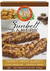 Sunbelt Bakery Chewy Granola Bars, Sunbelt Bakery Family Pack Sweet & Salty Peanut (8 CT)