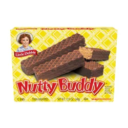 Little Debbie Snack Cakes, Little Debbie Family Pack NUTTY BUDDY  wafers