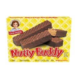 Little Debbie Snack Cakes, Little Debbie Family Pack NUTTY BUDDY wafers