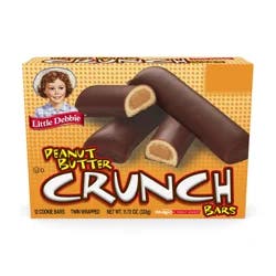 Little Debbie Snack Cakes, Little Debbie Family Pack Peanut Butter Crunch Bars