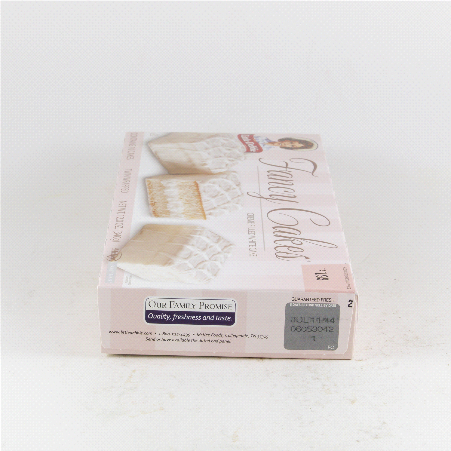 slide 3 of 4, Little Debbie Snack Cakes, Little Debbie Family Pack FANCY CAKES  cakes, 10 ct