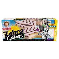 Little Debbie Snack Cakes, Little Debbie Big Pack Zebra Cakes