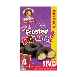 Little Debbie Snack Cakes, Little Debbie Big Pack Mini Donuts (Frosted)