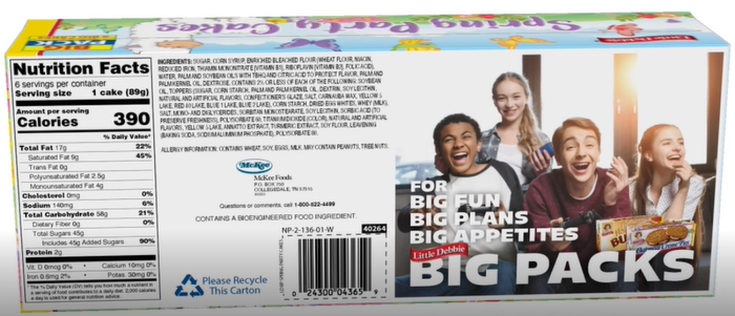 slide 4 of 4, Little Debbie Snack Cakes, Little Debbie Big Pack Spring Party Cakes - 6 ct, 6 ct