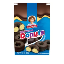 Little Debbie Snack Cakes, Little Debbie Family Pack Frosted Mini Donuts (bagged)