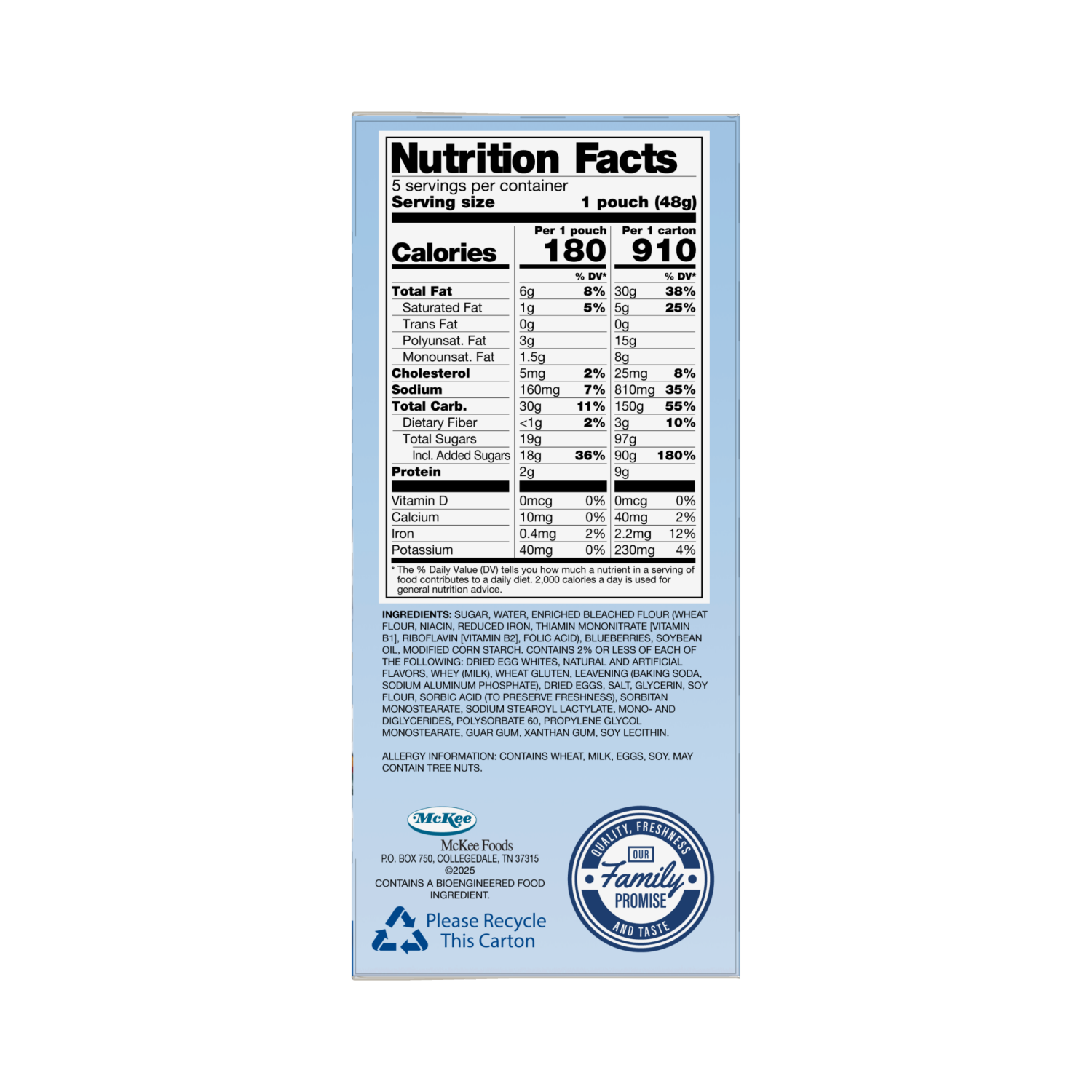 slide 2 of 3, Little Debbie Snack Cakes, Little Debbie Family Pack Mini Muffins (Blueberry), 5 ct