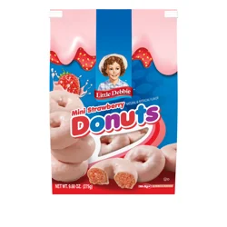 Little Debbie Snack Cakes, Little Debbie Family Pack Strawberry Shortcake Mini Donuts (bagged)